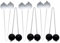 ZIDDAR 6Pcs Outdoor Ladders Golfs Tossing Replacement Outdoor Lawns Yard Golfs Throwing For Fun Event Groups Event
