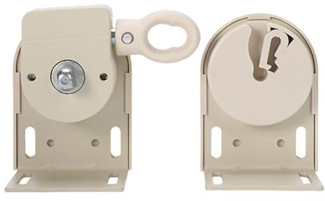 MagiDeal Staffe di Montaggio universali per Tende da Sole Esterne, Ricambio per Kit di manovella Senza Fili per Tende avvolgibili per terrazze, Cortili, Beige