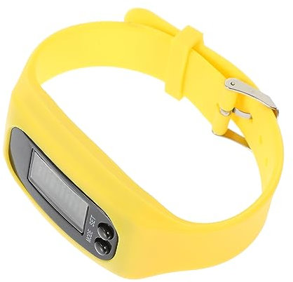 Homoyoyo Bracciale Contapassi Silicone Fitness e Display e Facile Leggere per Sport e Attività Quotidiana