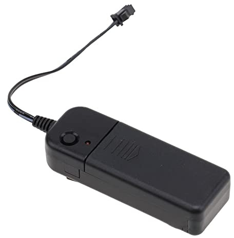 Light Mask Battery Box Light Mask Battery Box EL Wire Kit Portable El Wire with Pack for DIY Halloween Christmas Decoration Not Included