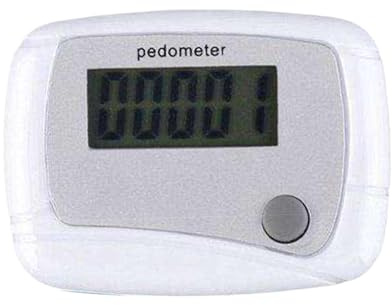 Contapassi per anziani, misuratore digitale portatile per fitness, contapassi 3D, accurato, per sport, zaino in spalla, corsa, allenamento, viaggi