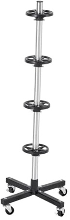 VNSMM Support Roue de Secours Support de Rangement pour pneus avec roulettes pour camions, Voiture, Voiture, Compact, pour entrepôt, Garage, Usage Domestique Support de Pneu