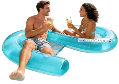 Aufblasbare Zwei-Personen-Liegematte Schwimmbare Hängematte faltbares