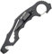 Fox Knives Unisex – Erwachsene MK Rescue Tool Fixed Multitools, Schwarz, 15,5 cm