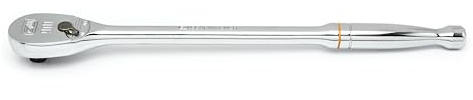 GearWrench 81360T 1/2 Drive 90-Tooth Long Handle Teardrop Ratchet 15