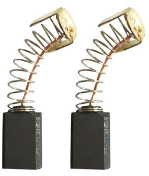2x Schleifkohle 5mm x 8mm Kohlebürsten Motorkohlen 5x8 mm für Elektro-Werkzeug Bohrer, Bandschleifer, Säbelsäge, Fräse, Kreissäge, Stichsäge, Trennsäge