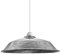 LEDSone Retro Deckenleuchte Hängelampe Metall Lampenschirm Modern Industrial Vintage Look Lampenschirm (Silber gebürstet)