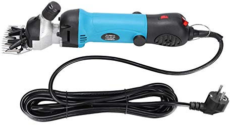 Cisailles à Moutons, 690W 6 Vitesses Professionnel Portable électrique Tondeuse Moutons Cisailles Laine électrique Tondeuse pour Animaux de Compagnie pour Moutons, Chèvres, Bovins, Autres Animaux (UE)