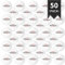 ENG 3-Star Premium Qualität Tischtennisbälle D40+ ABS Material Ping Pong Bälle, weiß (50 Stück)