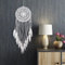 Uposao Boho Traumfänger Weiß Groß Handgemachte Dreamcatcher Quaste Baumwolle gewebte Makramee Wandkunst Wandteppich Wandbehang Ornament für Baby Shower Car Hochzeit Home Decor Geschenk