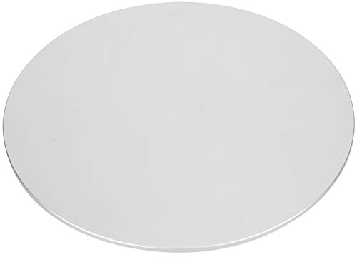 Schwenkbarer 360 ° Drehmonitor, Computer Monitorfuß aus Aluminiumlegierung, rutschfester Tablet Plattenspieler Ständer, Silber