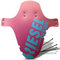 Riesel Design® 1x Mudguard - kol:OSS - XL MTB Schutzblech inkl. Kabelbinder/Stylischer MTB Schmutzfänger/Mountainbike Schutzblech als Spritzschutz für alle Radgrößen