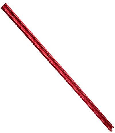Herramientas de plantilla de inglete de ranura en T de 300-600 mm de aleación de aluminio NC para carpintería Router Jig Herramienta de borde recto para carpintería DIY