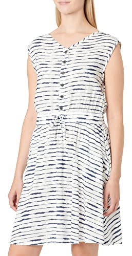 alife & kickin Damen ScarlettAK Dress Jerseykleid Kleid, White, XL