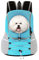 Pawaboo Pet Dog Carrier Rucksack, Puppy Dog Travel Carrier Front Pack for Small Medium Dogs Cats, Adjustable Breathable Carrying Backpack with Safety Strips for Hiking Travel Outdoor, Blue L