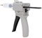 Dispenser Glue Gun Glue Gun,30ml Dispensing Gun Kit Plastic Manual Single Tube Handle Tool Ergonomic Handle Mixing Dispenser Gun Single Liquid Gun Quick Connect Fittings