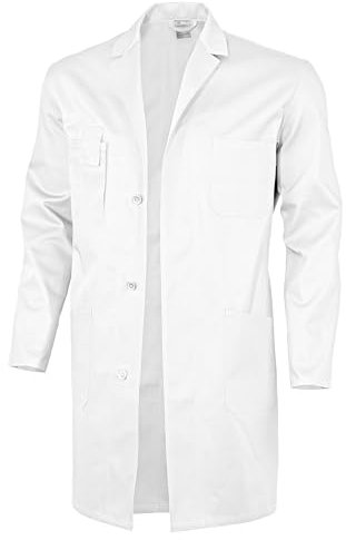 Qualitex Basic Berufsmantel Unisex 240 Farbe: Weiß Größe: 42