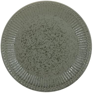 GreenGate Kuchenteller Alice Olive Grün 23cm Keramik Teller Geschirr