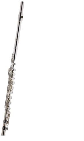 Querflöte Instrument 16-Loch-Holzblasinstrument Mit Geschlossener Klappe Und Gebogener Flöte Für Anfänger Mit Spielstufe Und E-Klappe