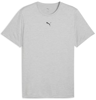Puma Unisex M Tad Essentials Heather Cat Tee (Cf Small Cat) Tees (1er Pack)
