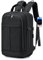 BAGROUPS Rucksack 40x30x15 British Airways Air France Flugzeug Handgepäck Wasserdicht Business Reiserucksack für Herren Damen Anti Diebstahl 15,6 Zoll Laptop Rucksack für Geschäfts Reisen, Schwarz
