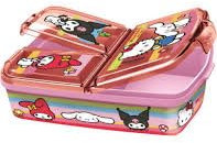 Stor Hello Kitty and Friends Boîte à lunch pour enfant avec 3 compartiments