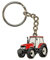 Porte-clés tracteur rouge – Accessoires de tracteur et cadeaux d'agriculteur pour homme – Cadeaux de ferme, cadeaux d'agriculture, porte-clés tracteur, cadeau pour agriculteur, pelleteuse pour homme