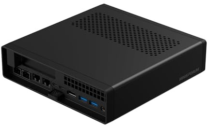MINISFORUM AMD Ryzen 9 8945HX MS-A2 Mini PC (16C/32T, up to 5.4GHz), 32GB DDR5 2TB SSD, PCIe×16, HDMI/2x USB-C (8K@60Hz), 2x SFP+ 10G, 2x 2.5G LAN, 3x SSD M.2 (2280/22110/U.2)