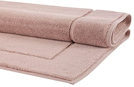 Aquanova Badteppich Altrosa Dusty Pink London 60x60 60x100 70x120, Größe:60x60