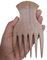 amphoe Plai NA natürliches Holz Kamm Afro Pick handgefertigt für dickes und lockiges Haar