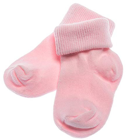 PETTI Artigiani Italiani Calze Neonati Calzino Intimo Bambini 6 Paia, Rosa, 12 Mesi Unisex-Bimbi