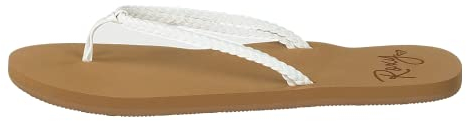 Roxy Femme Costas Chaussures de Plage & Piscine, Blanc (White WHT), 36 EU