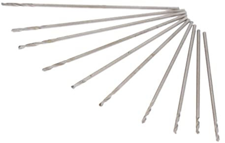 SM SunniMix Set Forets Hélicoïdaux au M35 Résistant à l'Abrasion Convient pour Bois, Différents Types de Métaux, 0.5mm