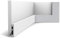 Plinthe SX157 RAL 9003(blanc sécurité) - L200 x H6,6 x l1,3 cm - ORAC DECOR