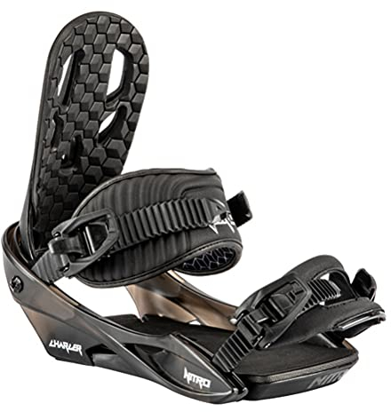 Nitro Jungen Ladegerät (Cardboard Box) Snowboardbefestigungen, Schwarz, M