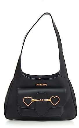 Love Moschino Damen Borsa Pu Nero Umhngetasche, Schwarz