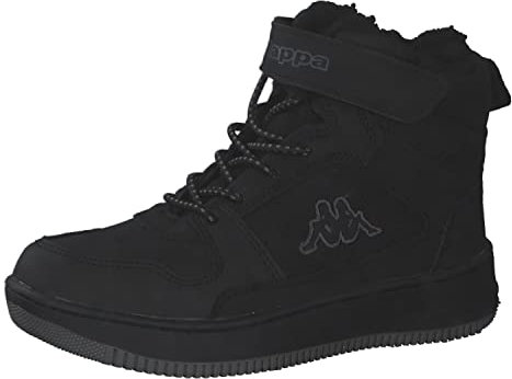Kappa Unisex Kinder Sneaker Winterschuh gefüttert Stylecode 260991K 1111 schwarz, Schuhgröße:28 EU