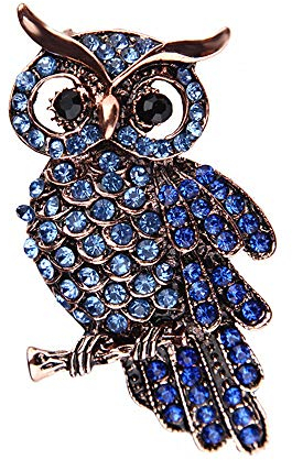 Eule Brosche Tier Anhänger Pin Mode Brosche Damen Abzeichen für Hochzeitskleid Schmuck Frauen Kleines Geschenk