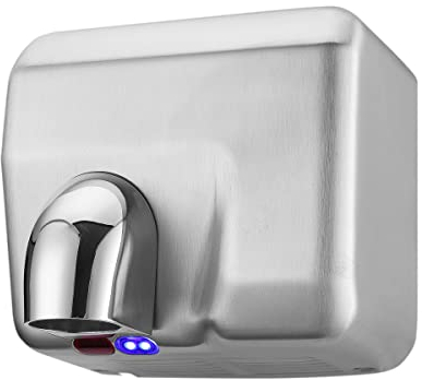 GGM Gastro | EHTKE15 | Händetrockner mit Sensor - Edelstahl matt