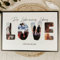 Elbeffekt LOVE Geschenk Holzbild - Foto Geschenkidee - personalisierbar zum Hinstellen/Aufhängen opt. beleuchtet Partner Geschenke, Liebe Geschenk für ihn, Paar - personalisierte Geschenke