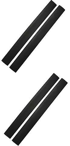 Zerodeko 4pcs Silicone Stove Counter Heat Resistant Kitchen Filler Flexible Sealing Strip for Cookers Easy to Design
