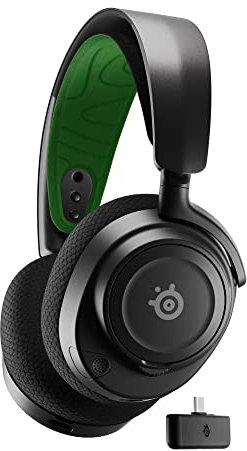 SteelSeries Arctis Nova 7X - Wireless Multi-System Gaming & Mobile Headset - Nova Acoustic System - 2.4GHz + Bluetooth - 38Hr Battery - ClearCast Gen2 Mic - Xbox Series X|S, PC, PS5, Switch (Renewed)