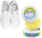 Fychuo White Shoe Cleaning Cream 260g Trainer Cleaner Sneaker Whitener for Trainers Cleaning Products Multi Purpose Stain Remover Waterless Cream with Sponge