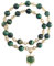 LONHEO Echtes Naturstein Armband Damen Chakra Armband Echte Steine Edelstein Armband Kristall Naturstein Yoga Perlenarmband Geschenk
