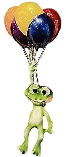 Fituenly Lustige Ballon-Frosch-broschen, Tier-Bunte-Luftballons-brosche, Anstecknadeln, Damen-Kind-Party-schmuck