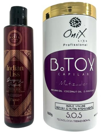 Onix B.tox Capillaire 1000g + leave in 15en1 Noia100ml offert