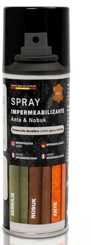 MG ARTESANOS | Spray Impermeabilizante para Calzado y Accesorios – Protector para Ante y Nobuk, Repelente de Agua y Manchas para Zapatillas, Botas y Bolsos