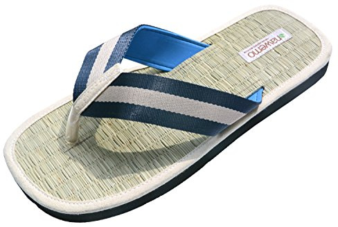 Nawemo Claquettes à la cannelle Bleu/blanc