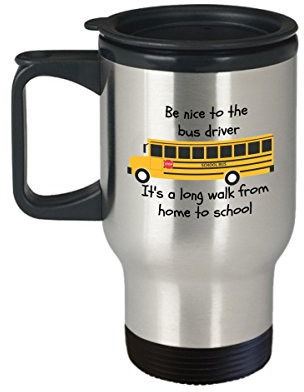 School bus driver mug-Retired-Worlds best-This is how I roll-travel mugs