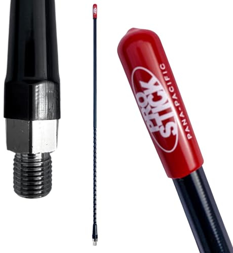 Prostick 3` piedi in fibra di vetro 1000 Watt - Antenna radio CB nera
